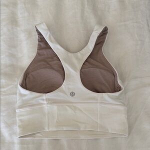 lululemon athletica White Sports Bra